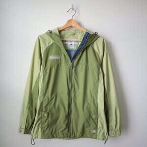 Columbia Hooded Rain Jacket | S